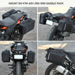 VIATERRA Saddle Bag Quick Release Black 30L - Image 14