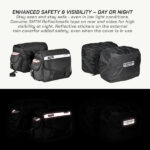 VIATERRA Saddle Bags Leh Mini 100% WP Black 52L - Image 12