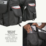 VIATERRA Saddle Bags Leh Mini 100% WP Black 52L - Image 19