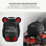 VIATERRA Tank Bag Ace Magnetic V3 Black 6L - Image 7