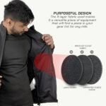 VIATERRA Mid-Layer Thermal Jacket Boreal Graphite - Image 4