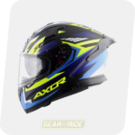 AXOR Helmet Apex Streak Black Blue Matt