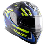 AXOR Helmet Apex Streak Black Blue Matt - Image 4