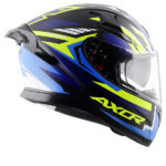AXOR Helmet Apex Streak Black Blue Matt - Image 5
