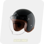 AXOR Helmet Retro Jet Black Glossy