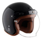 AXOR Helmet Retro Jet Black Glossy - Image 5