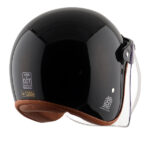 AXOR Helmet Retro Jet Black Glossy - Image 6