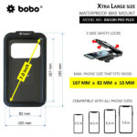 BOBO Waterproof Mobile Holder BM10H Pro Plus with Vibration controller - Image 2
