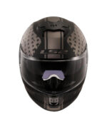 LS2 Helmet FF320 Stream II Flag Black Grey Matt - Image 5