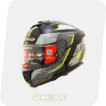 LS2 Helmet FF320 Stream II Meteor Black Yellow Glossy