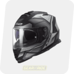 LS2 Helmet FF800 Storm II Faster Titanium Grey Matt