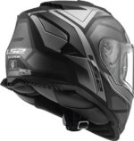 LS2 Helmet FF800 Storm II Faster Titanium Grey Matt - Image 2