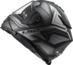 LS2 Helmet FF800 Storm II Faster Titanium Grey Matt - Image 3