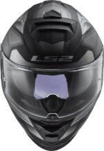 LS2 Helmet FF800 Storm II Faster Titanium Grey Matt - Image 4