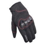 LS2 Riding Gloves Chaki Evo Black - Image 2