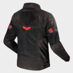 LS2 Riding Jacket Garda Air Black Red - Image 2