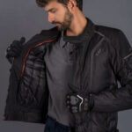 LS2 Riding Jacket Sepang Black Green - Image 3