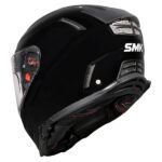 SMK Helmet Agnar Solid Black Glossy GL200 - Image 2