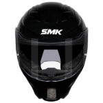 SMK Helmet Agnar Solid Black Glossy GL200 - Image 3