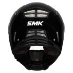 SMK Helmet Agnar Solid Black Glossy GL200 - Image 4