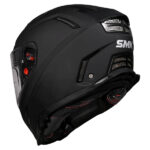 SMK Helmet Agnar Solid Black Matt MA200 - Image 3
