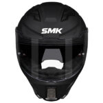 SMK Helmet Agnar Solid Black Matt MA200 - Image 4