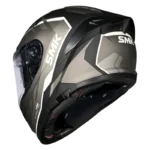 SMK Helmet Typhoon Aerot Black Grey Glossy (GL266) - Image 2