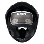 SMK Helmet Typhoon Aerot Black Grey Matt MA266 - Image 4