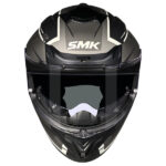 SMK Helmet Typhoon Aerot Black Grey Matt MA266 - Image 3