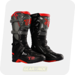 TIGER RACING Motocross Off-road Boots MTR T2 Grey Red