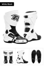 TIGER RACING Riding Boots X One Pro White Black - Image 7