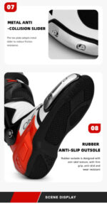 TIGER RACING Riding Boots X One Pro Red - Image 10