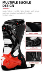 TIGER RACING Riding Boots X One Pro Red - Image 11