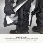 VIATERRA Rain Pants M200 Black - Image 4