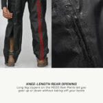 VIATERRA Rain Pants M200 Black - Image 9