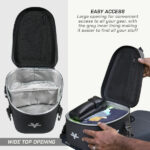 VIATERRA Tail Bag 100% Waterproof 6L Black - Image 7