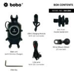 BOBO Mobile Holder BM18H with 15W Wireless Charger & USB-C Charging - Image 7