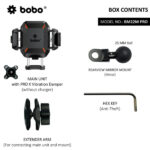 BOBO Mobile Holder BM22H/M Pro with Anti-Vibration and Quick Release - Image 5