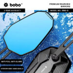 BOBO Rear View Bike Mirror RM1 D Anti-Glare Anti-Fog - Image 4