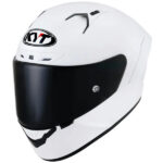 KYT Helmet NZ Race Carbon White Glossy - Image 3