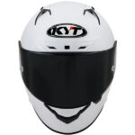 KYT Helmet NZ Race Carbon White Glossy - Image 4
