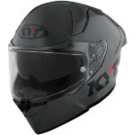 KYT Helmet R2R Pro Grl Plain Grey Glossy - Image 3