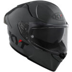 KYT Helmet R2R Pro Grl Plain Grey Glossy - Image 4