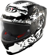 KYT Helmet Striker 2V Neutron Glossy White - Image 2