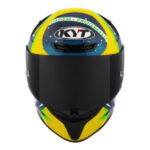 KYT Helmet TT Revo Diogo Moreira Replica Glossy Blue - Image 3