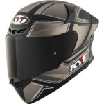 KYT Helmet TT Revo Tourist Matt Cool Grey - Image 3