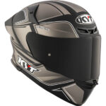 KYT Helmet TT Revo Tourist Matt Cool Grey - Image 4