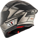 KYT Helmet TT Revo Tourist Matt Cool Grey - Image 5