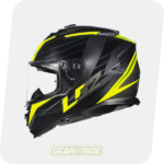 LS2 Helmet FF800 Storm II Nerve Black Yellow Glossy