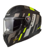 LS2 Helmet FF811 Vector II Tron Matt Green - Image 2